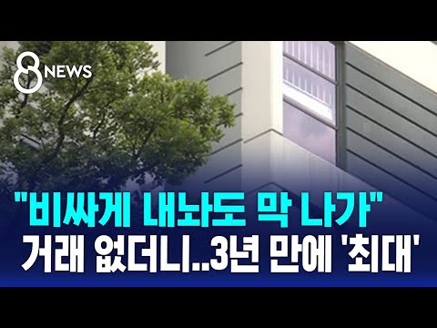 "비싸게 내놔도 막 나가" 거래 없더니…3년 만에 '최대' / SBS 8뉴스
