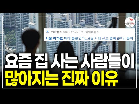 '서울 아파트 거래량 증가' 실제 부동산 투자한 사람만 알고 있는 시장 분위기는 이렇습니다. (뉴스맨)