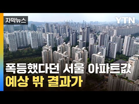 [자막뉴스] 정부 통계와 정반대...서울 집값 '예상 밖 결과' / YTN