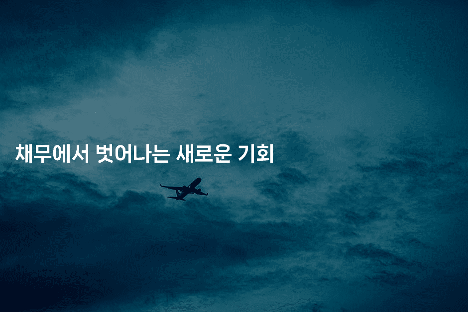 채무에서 벗어나는 새로운 기회-부동부동