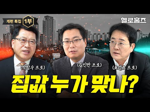 상승론 vs 하락론! 2025 집값 전망 대토론 | 부동산 3프로(표영호 김인만 박합수) 출연 [1부] #집값전망 #집값 #집값상승 #집값하락